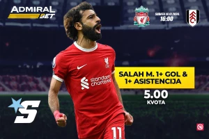 AdmiralBet specijal - Mo Salah vam donosi kvotu 5.00!